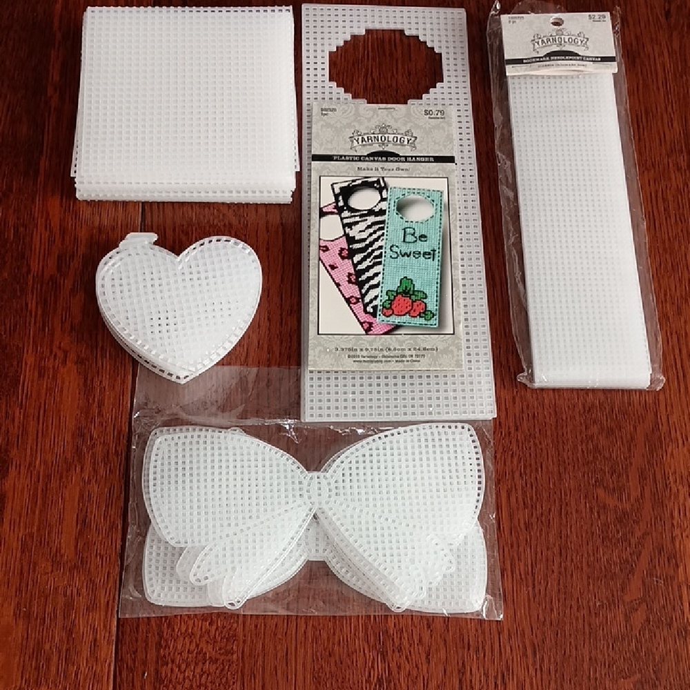 New! Plastic Canvas 39 Piece Variety Bundle Pack